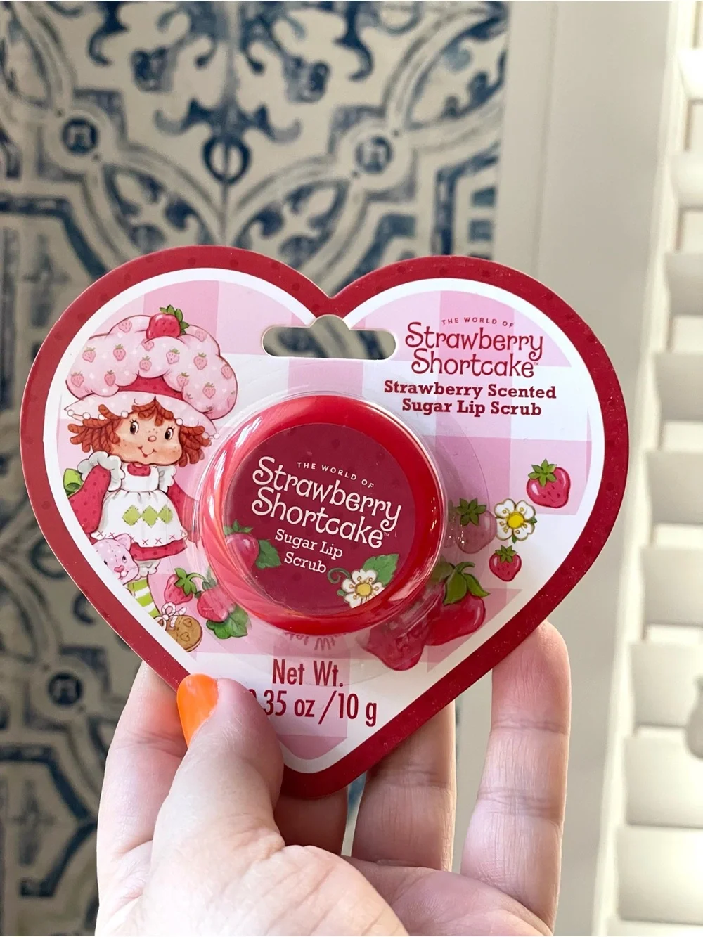 NIP Strawberry Shortcake sugar lip scrub & lip balm duo